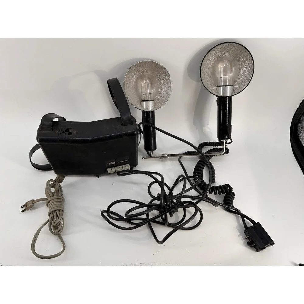 Braun Hobby Automatic Professional Camera Flash 1950s For Parts Or Repair